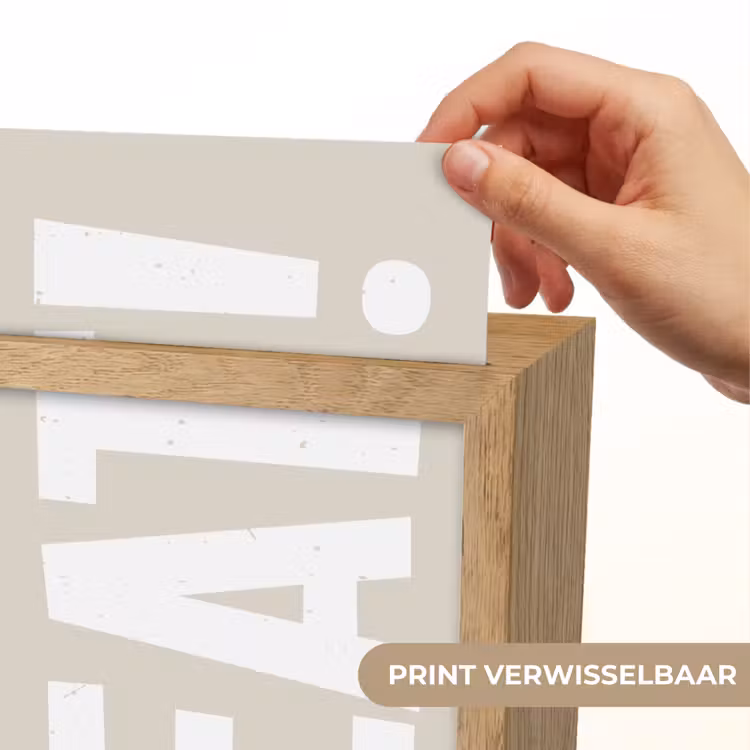 Lightbox - Wandlamp - Eten - Decoratie - Beige - Wit — 6