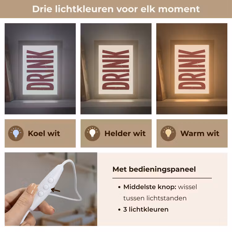 Lightbox - Wandlamp - Rood - Vintage - Decoratie - Japandi — 7