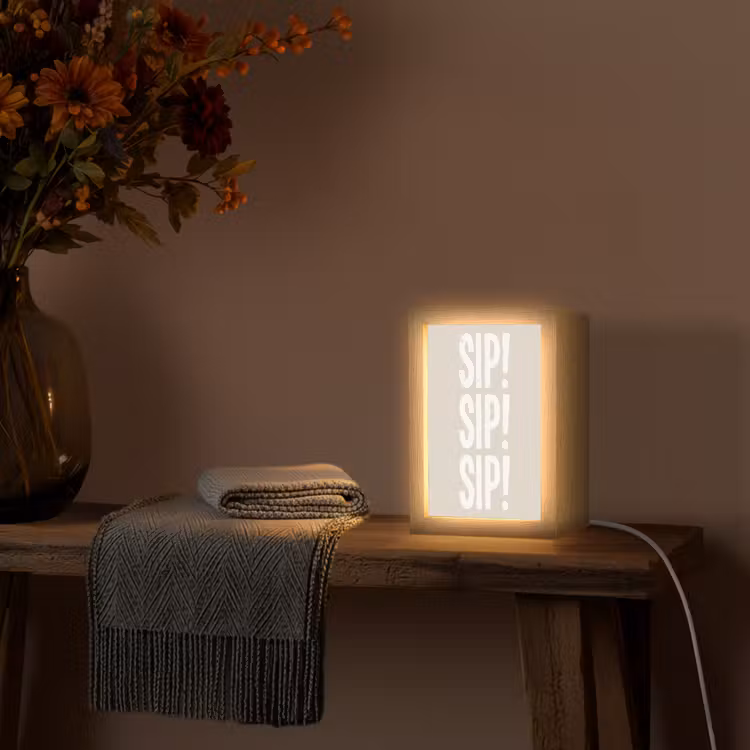 Lightbox - Wandlamp - Vintage - Decoratie - Japandi - Wit — 5