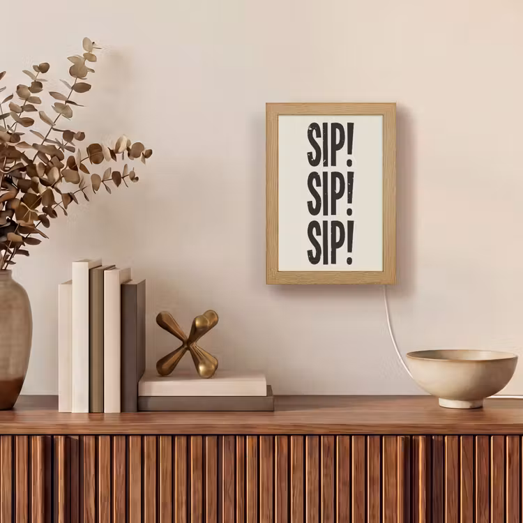 Lightbox - Wandlamp - Japandi - Zwart - Decoratie - Vintage — 4