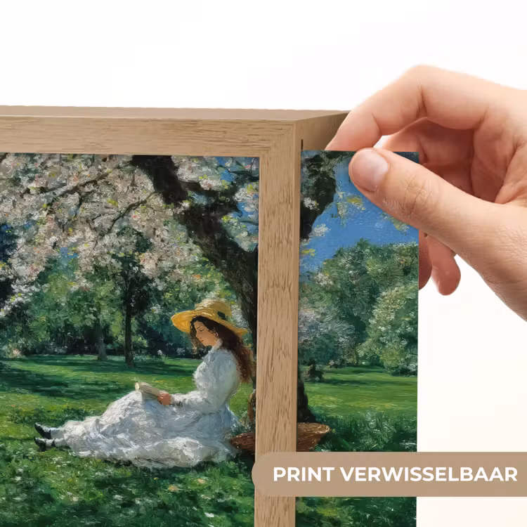 Lightbox - Wandlamp - Vrouw - Boom - Boek - Mandje — 6