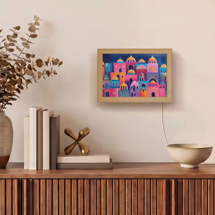 Lightbox - Wandlamp - Kleurrijk - Avond - Islamitisch — 4