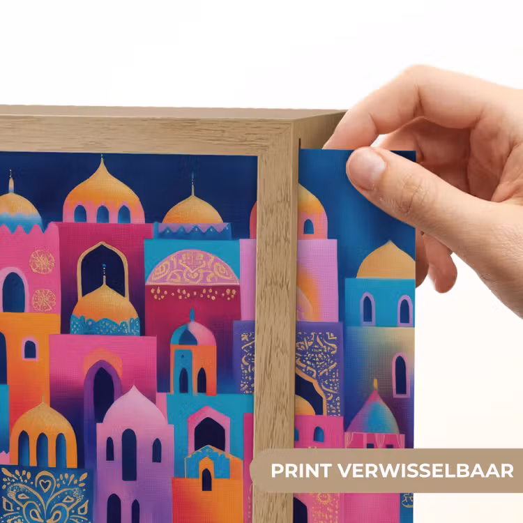 Lightbox - Wandlamp - Kleurrijk - Avond - Islamitisch — 6