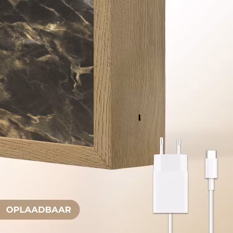Lightbox - Wandlamp - Kristal - Goud - Zwart - Marmer — 7