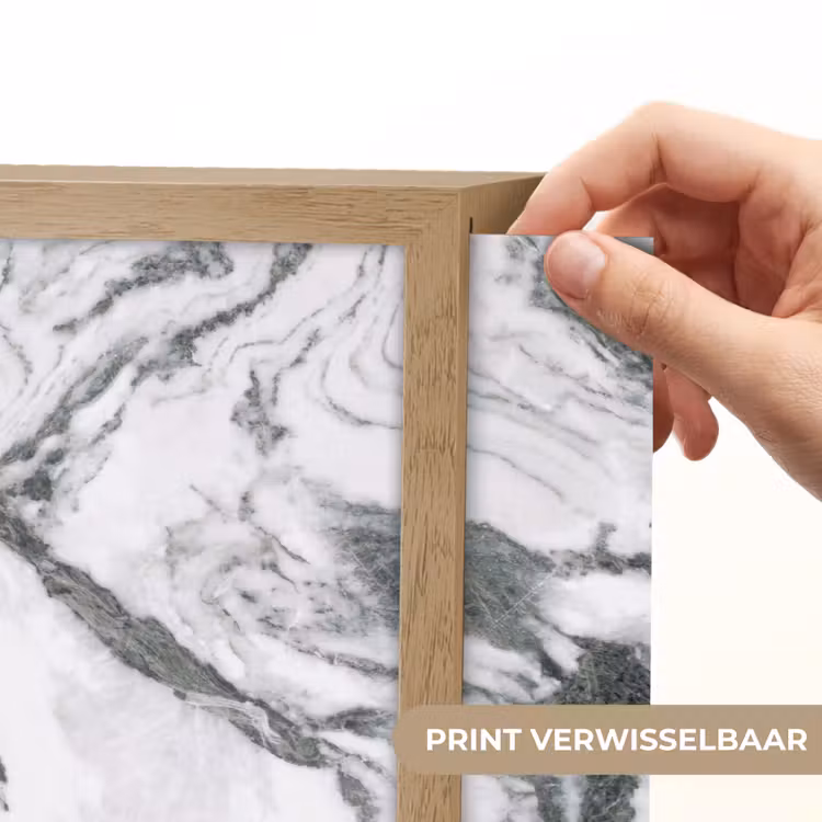 Lightbox - Wandlamp - Wit - Marmer - Golvend - Grafiet — 5