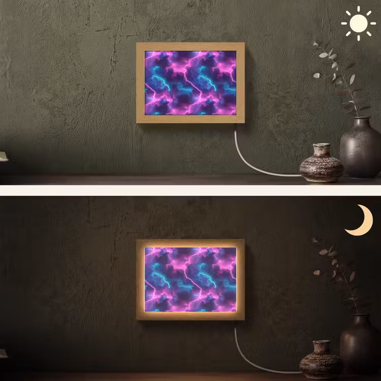 Lightbox - Wandlamp - Elektrisch - Neon - Lucht — 3