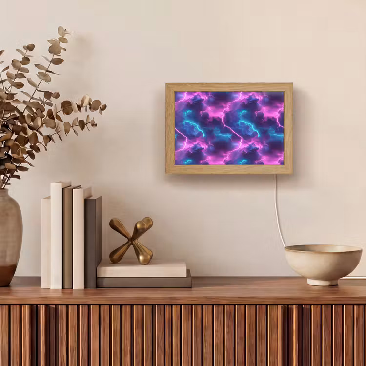 Lightbox - Wandlamp - Elektrisch - Neon - Lucht — 4