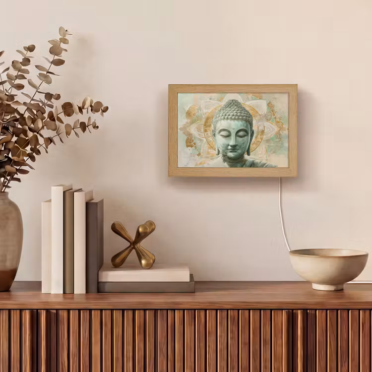 Lightbox - Wandlamp - Buddha - Mandala - Modern - Spiritualiteit — 4