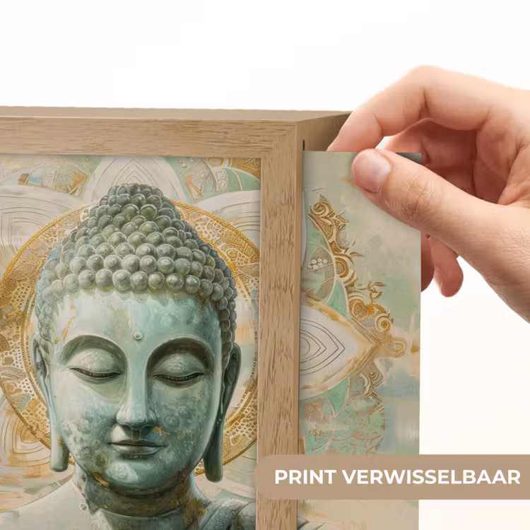 Lightbox - Wandlamp - Buddha - Mandala - Modern - Spiritualiteit — 6
