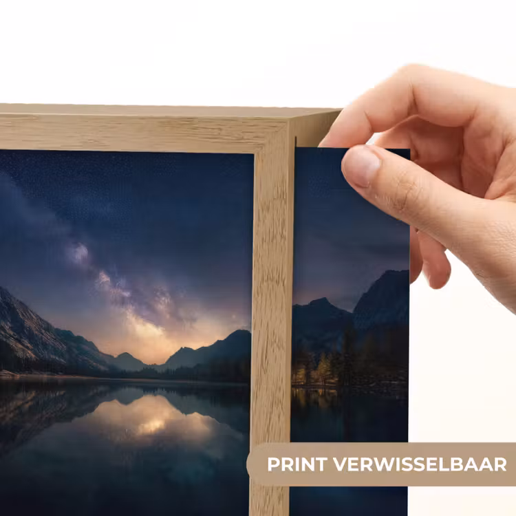 Lightbox - Wandlamp - Kristalhelder meer - Bergen - Bergen — 6