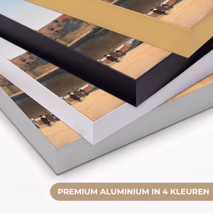 Art Frame - Vermeer - Stad - Oude meesters - Kunst — 2
