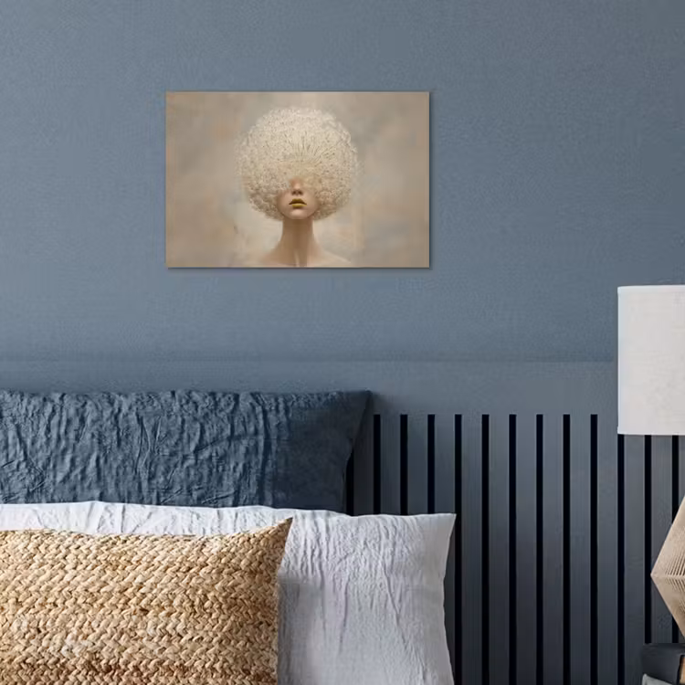 Poster - Dromerig - Beige - Paardenbloemzaadjes — 3