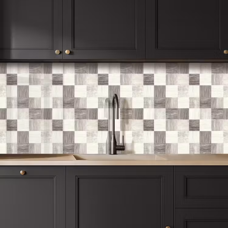 Keuken achterwand - Patroon - Dambord - Houtnerf — 6