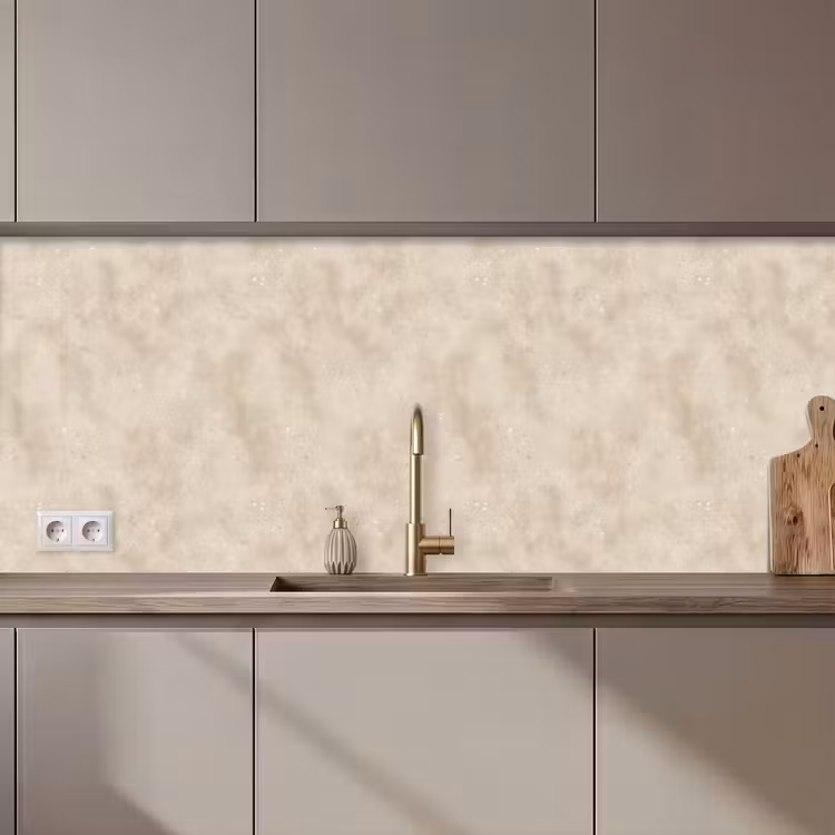 Keuken achterwand - Structuur - Spikkels - Beige — 1