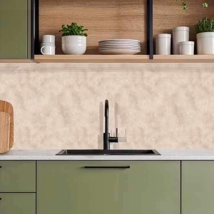 Keuken achterwand - Structuur - Spikkels - Beige — 5