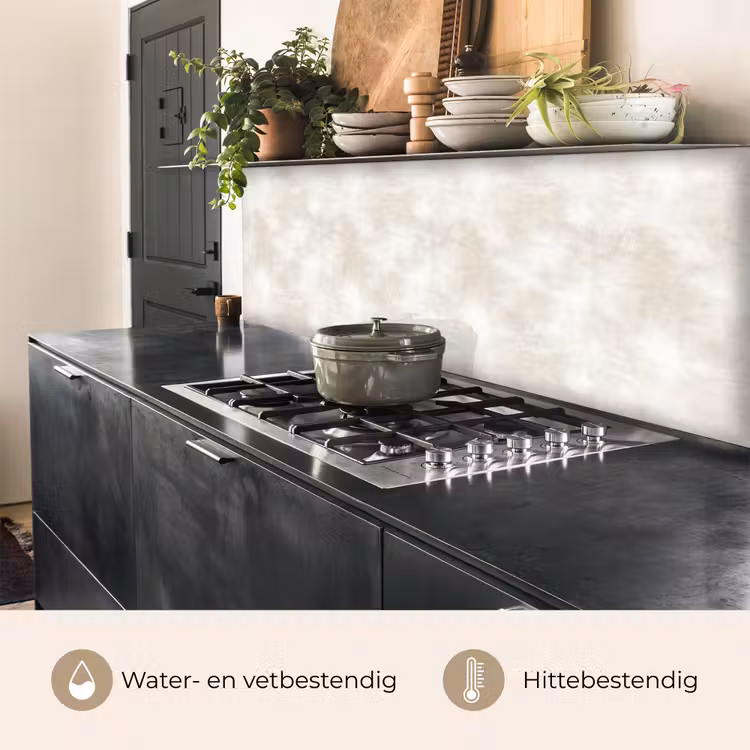Keuken achterwand - Subtiel - Structuur - Beige — 3
