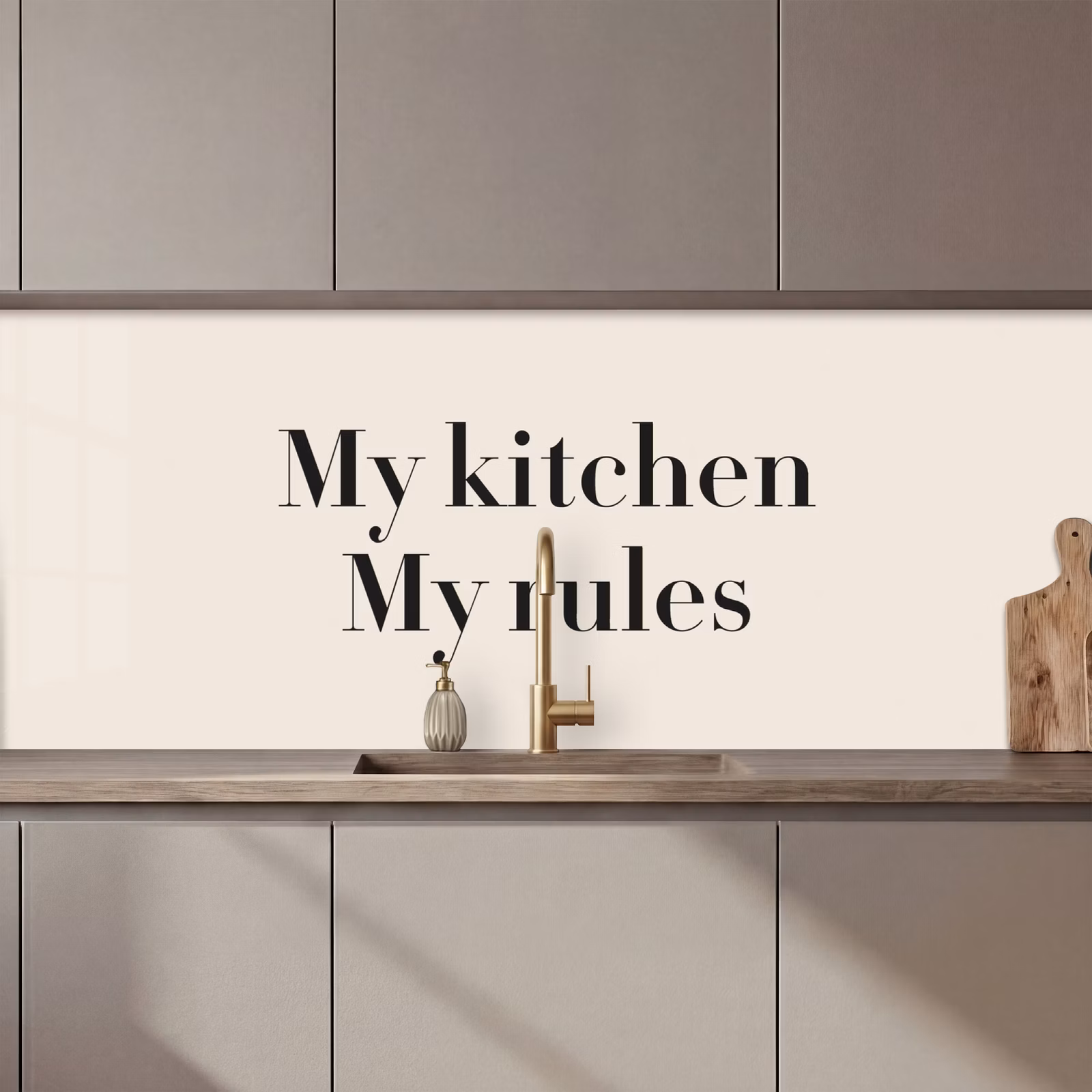 Keuken achterwand - My kitchen My rules — 1