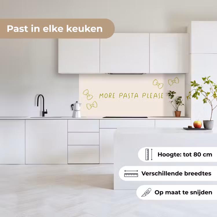 Keuken achterwand - More pasta please — 4