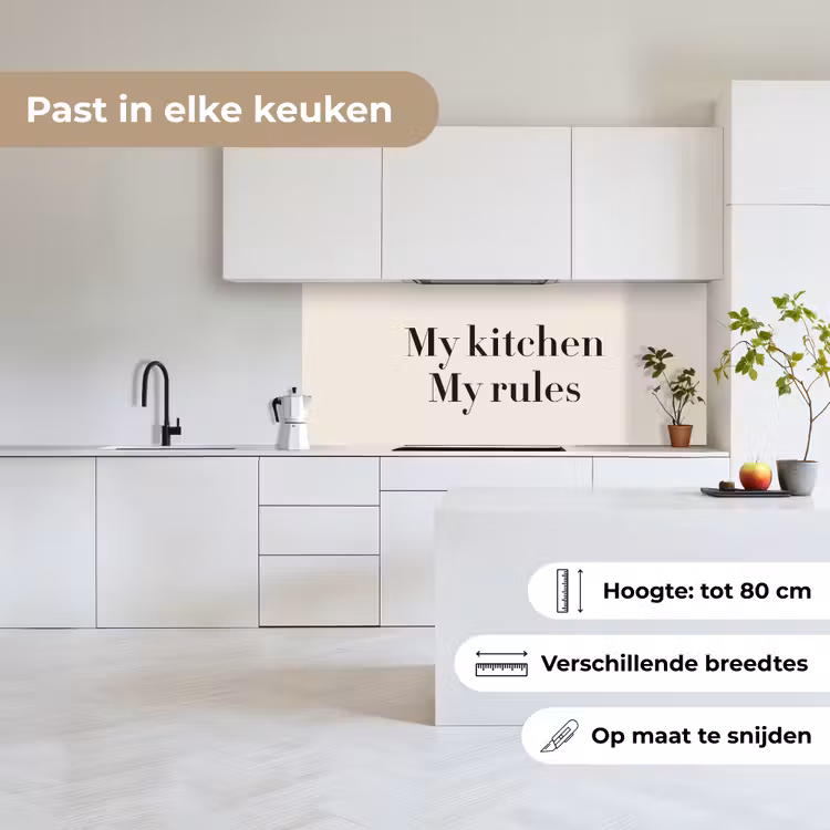 Keuken achterwand - My kitchen My rules — 4