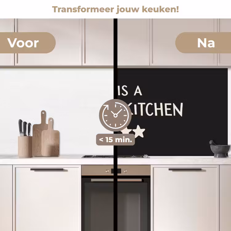 Keuken achterwand - This is a five star kitchen — 2