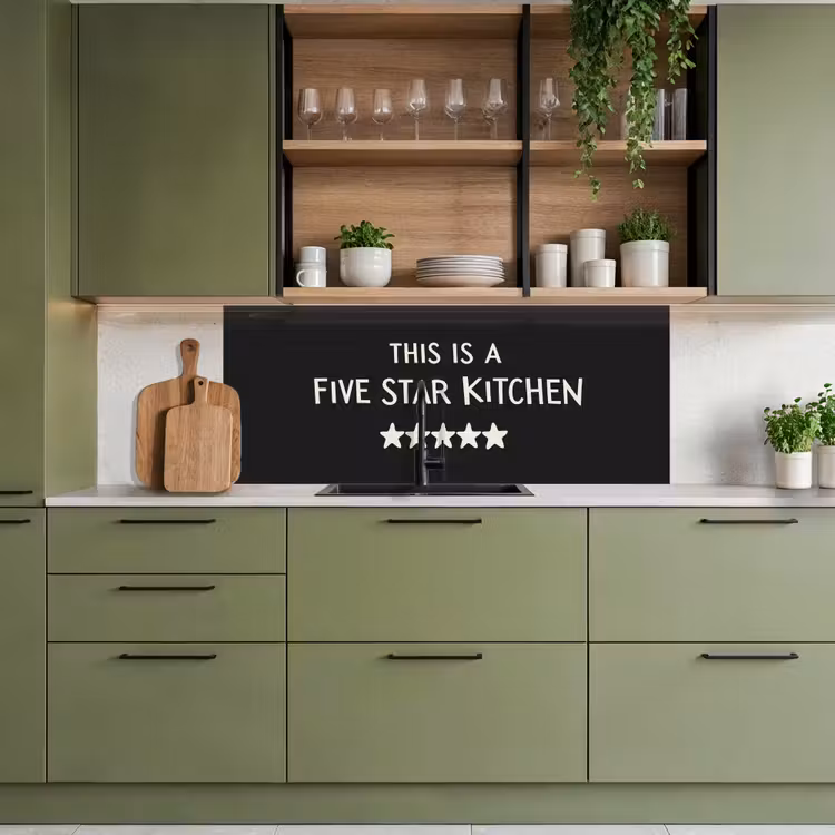 Keuken achterwand - This is a five star kitchen — 5
