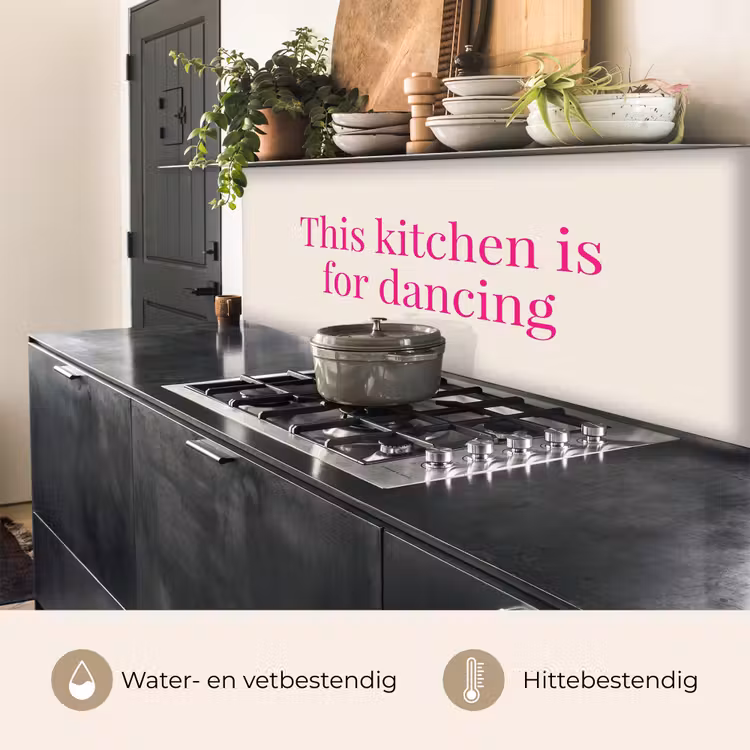 Keuken achterwand - This kitchen is for dancing — 3