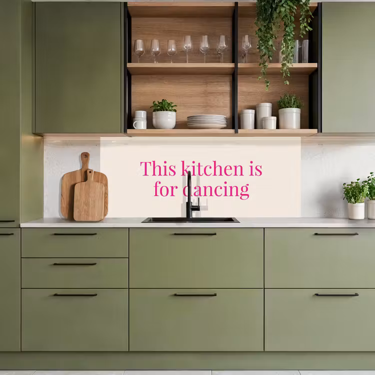 Keuken achterwand - This kitchen is for dancing — 5