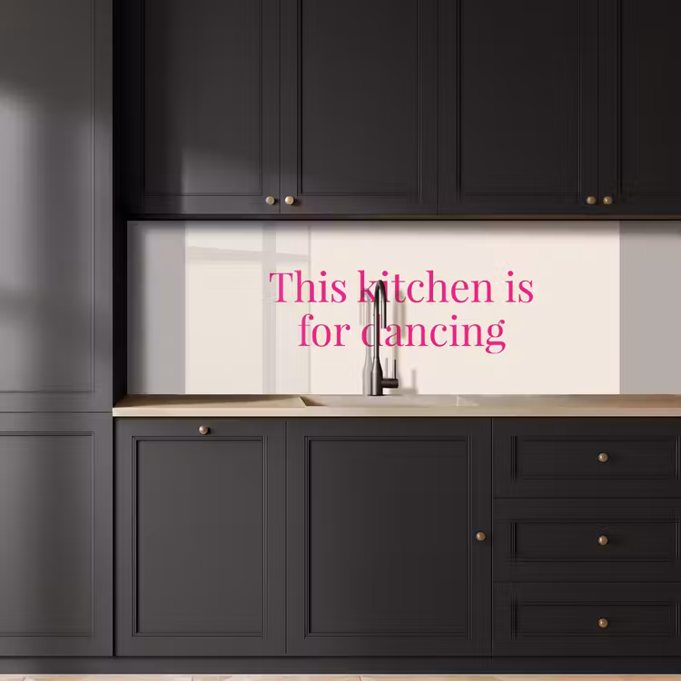Keuken achterwand - This kitchen is for dancing — 6