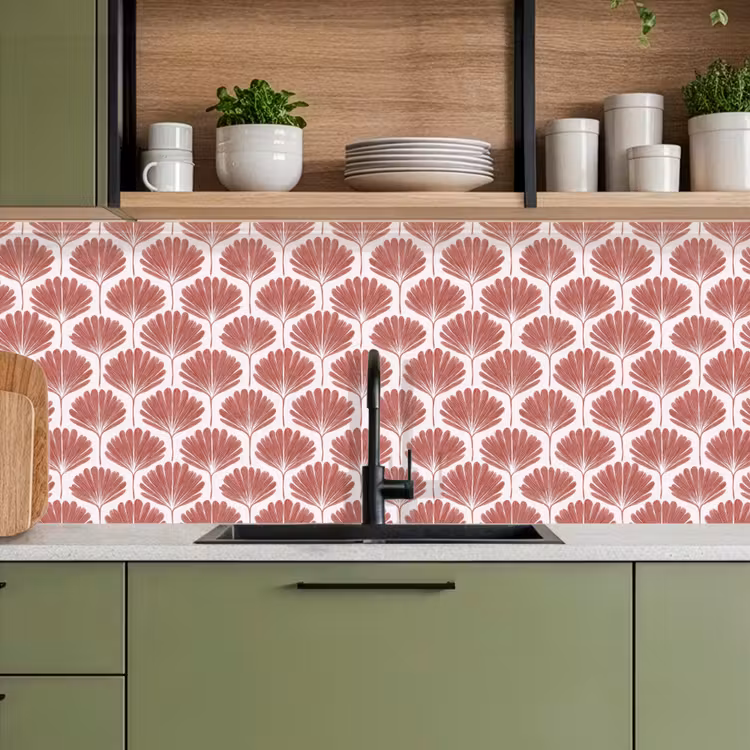 Keuken achterwand - Waaier - Motief - Terra — 5