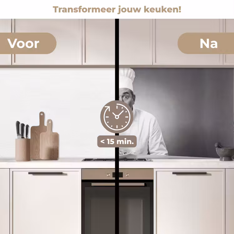 Keuken achterwand - Chef - Spaghetti - Pasta — 2