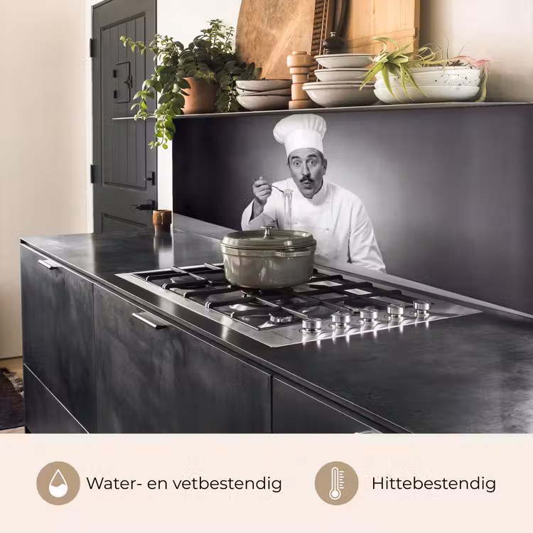 Keuken achterwand - Chef - Spaghetti - Pasta — 3