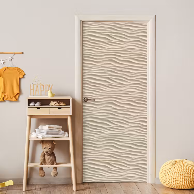 Deursticker - Zand - Golven - Beige — 6