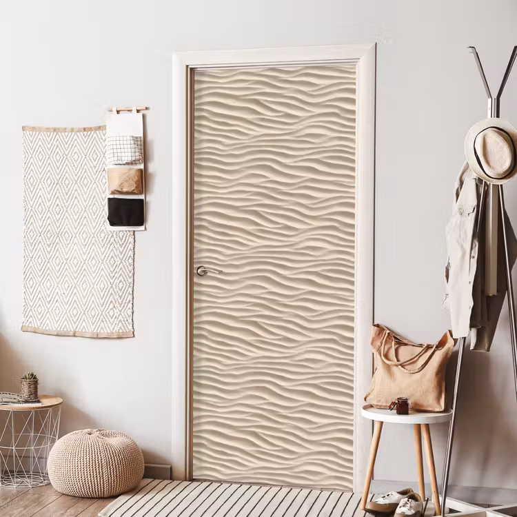 Deursticker - Zand - Golven - Beige — 8