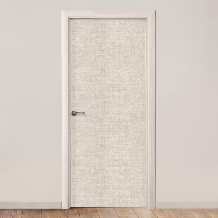Deursticker - Linnen - Textuur - Beige