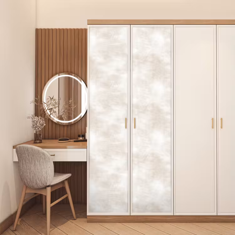 Deursticker - Subtiel - Structuur - Beige — 5