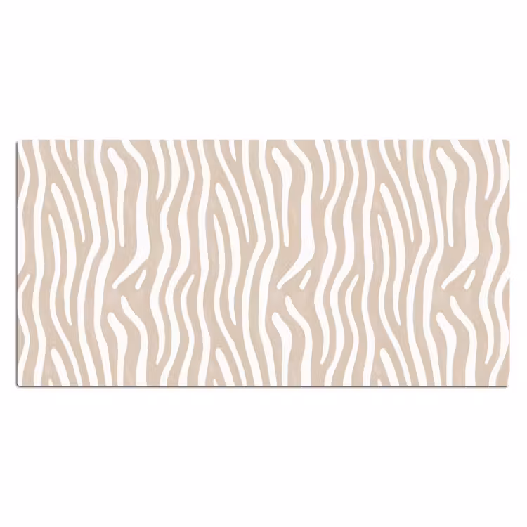 Bureau onderlegger - Abstract - Zebra - Beige — 2