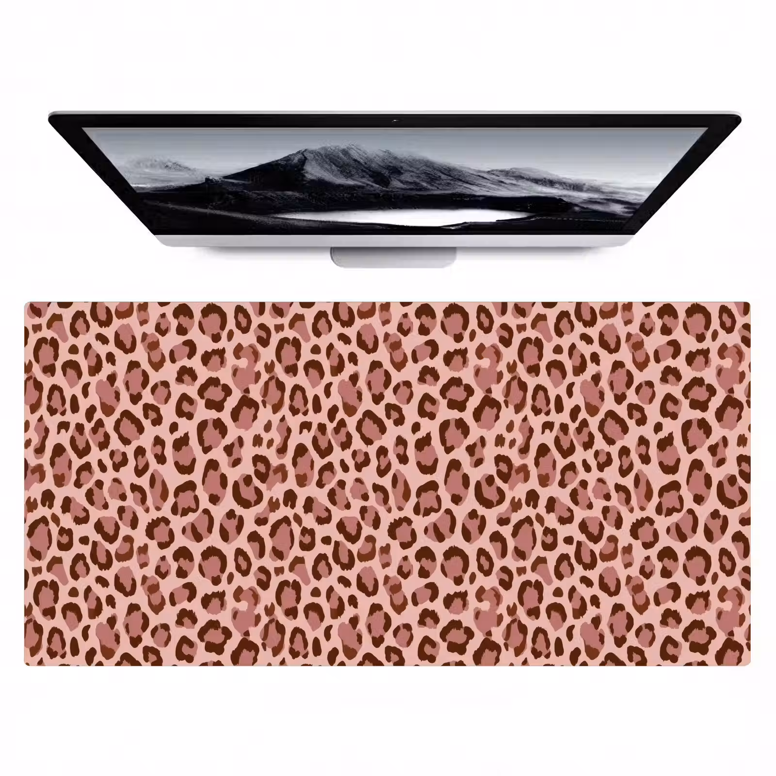Bureau onderlegger - Luipaard - Patroon - Roze — 1