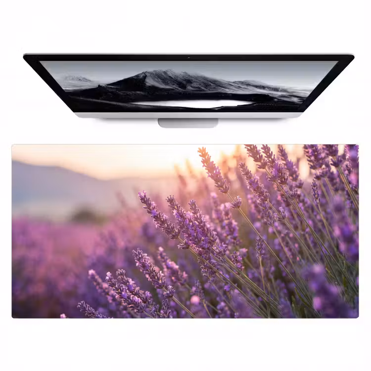 Bureau onderlegger - Lavendel - Paars - Zonlicht