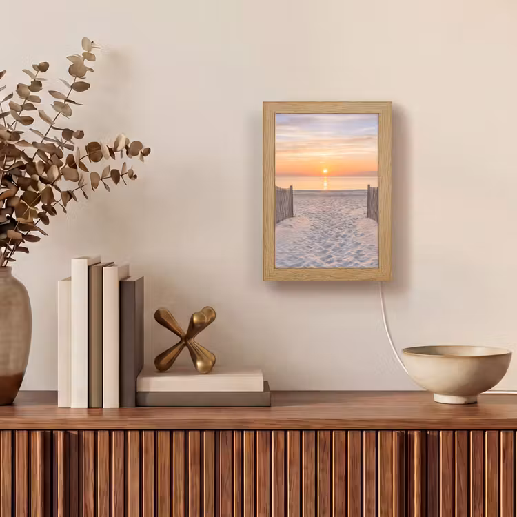 Tafellamp - Zonsondergang - Strand - Zand — 4