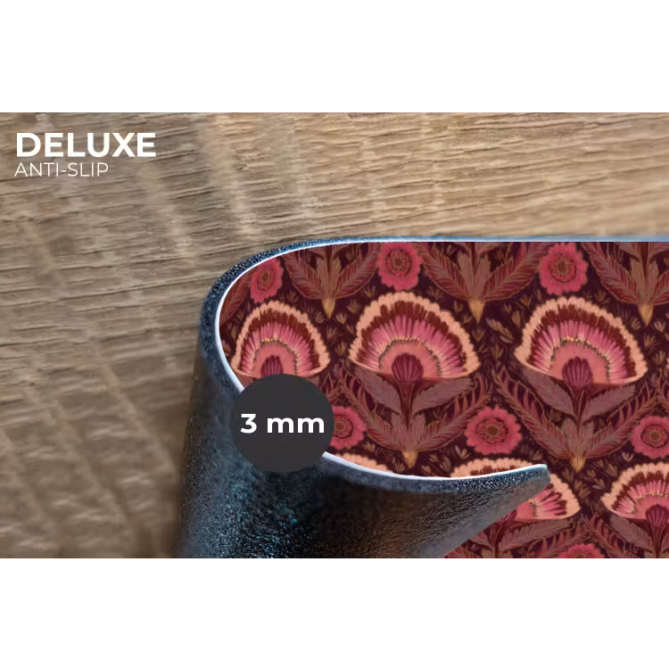 Placemat - 6 stuks - Antiek - Bloemen - Kleurrijk — 4