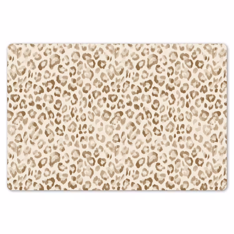 Placemat - 6 stuks - Luipaard - Klassiek - Beige — 7