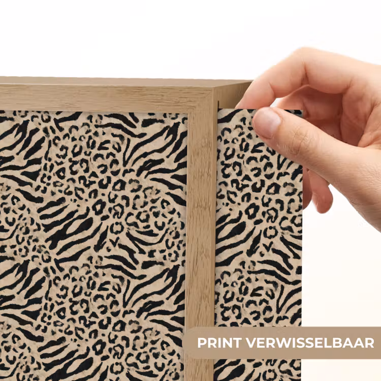 Lightbox - Wandlamp - Giraf - Zebra - Motief - Bruin — 6