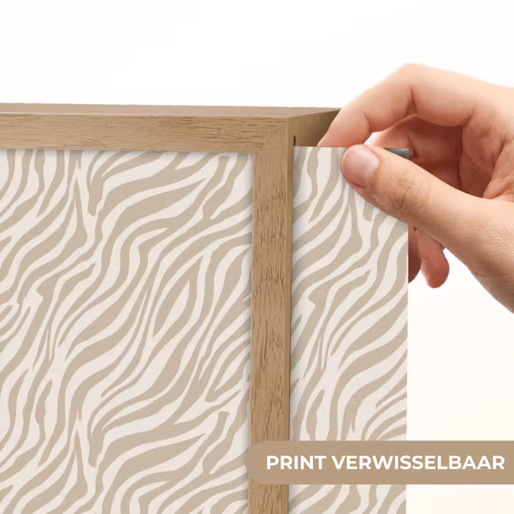 Lightbox - Wandlamp - Zebra - Patroon - Beige — 6