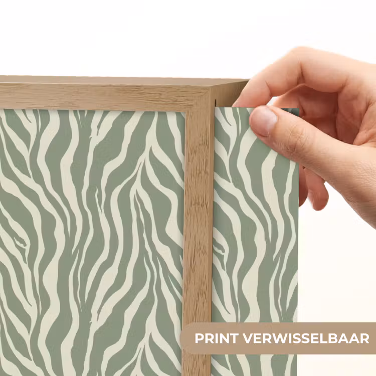 Lightbox - Wandlamp - Zebra - Motief - Groen — 6