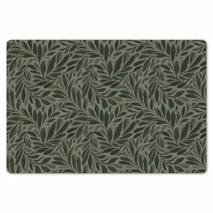 Placemat - 6 stuks - Bladeren - Organisch - Groen — 7