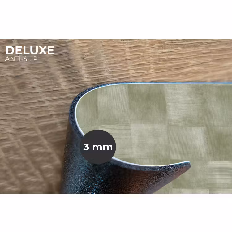 Placemat - 6 stuks - Vlakken - Rustiek - Groen — 4