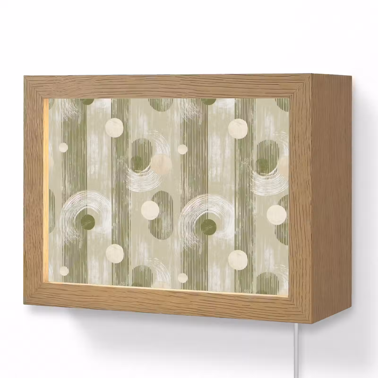 Lightbox - Wandlamp - Artistiek - Modern - Groen — 1
