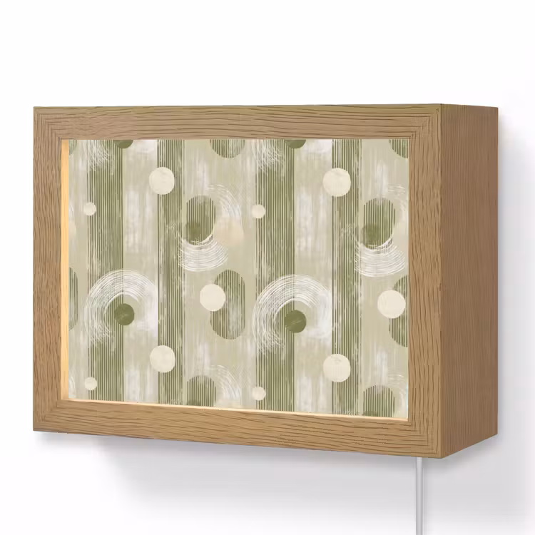 Lightbox - Wandlamp - Artistiek - Modern - Groen — 1