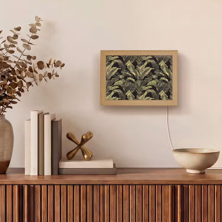 Lightbox - Wandlamp - Botanisch - Bladeren - Groen — 4