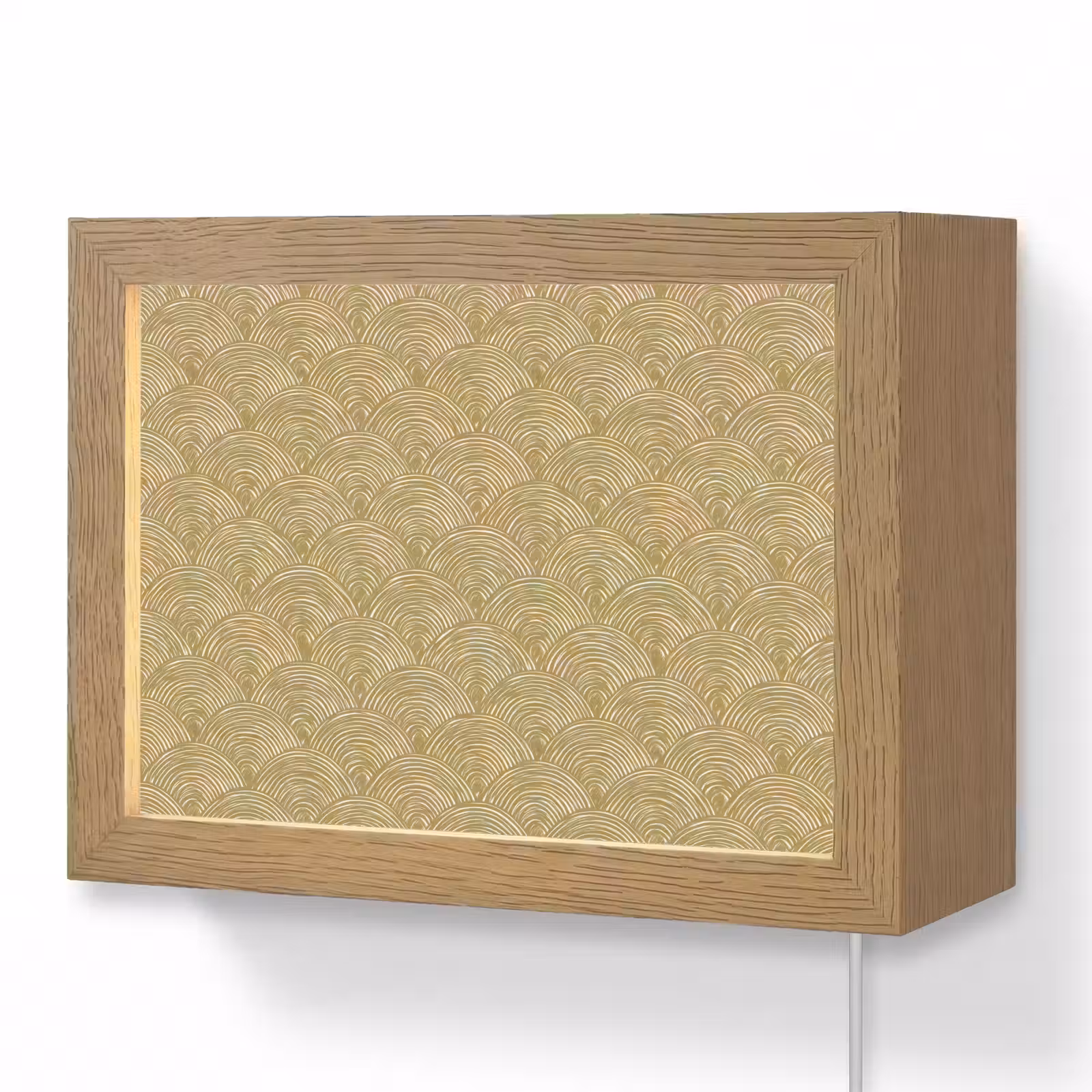 Lightbox - Wandlamp - Waaier - Geometrisch - Groen — 1